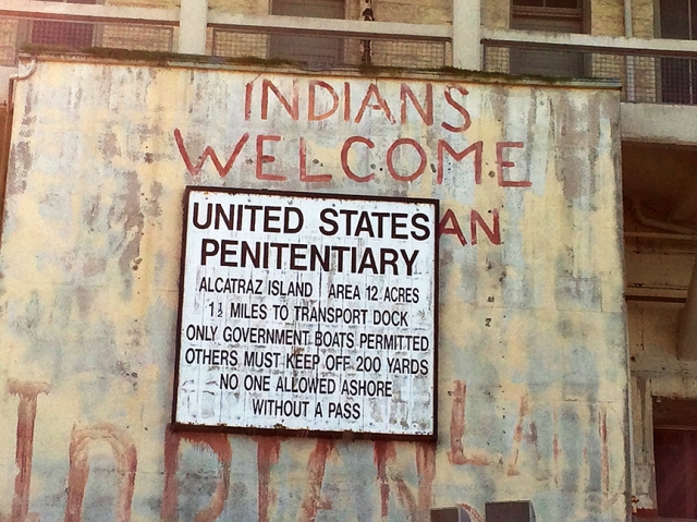 Alcatraz Welcomes Indians